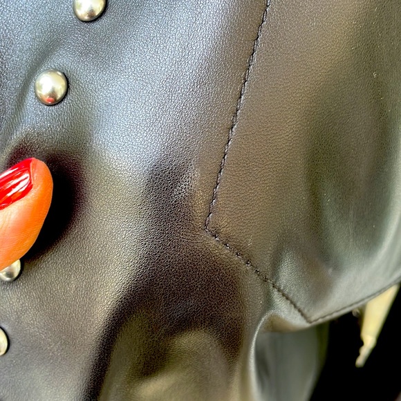 Helmet Lang Leather Studded Jacket - Picture 13 of 15